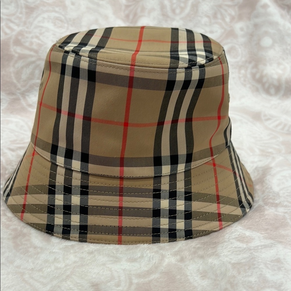 Burberry Checkered Bucket Hat